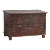 Antique storage trunk dated 1861 #23