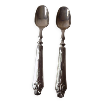 2 teaspoons silver metal