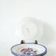Set of 4 Gien dessert plates, Cancale model, 1970