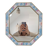 Vintage octagon mirror