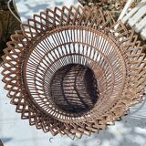 Vintage wicker basket 23 cm