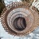 Corbeille vintage osier 23 cm
