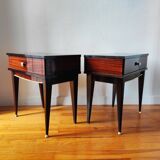 Pair of vintage bedside tables
