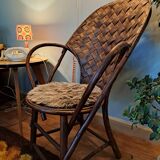 Chestnut armchair from Limousin