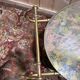 Service dessert in Louis XVI style – Brass & Faux Marble Trays – Year