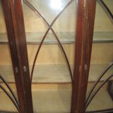 English mahogany showcase from 1920