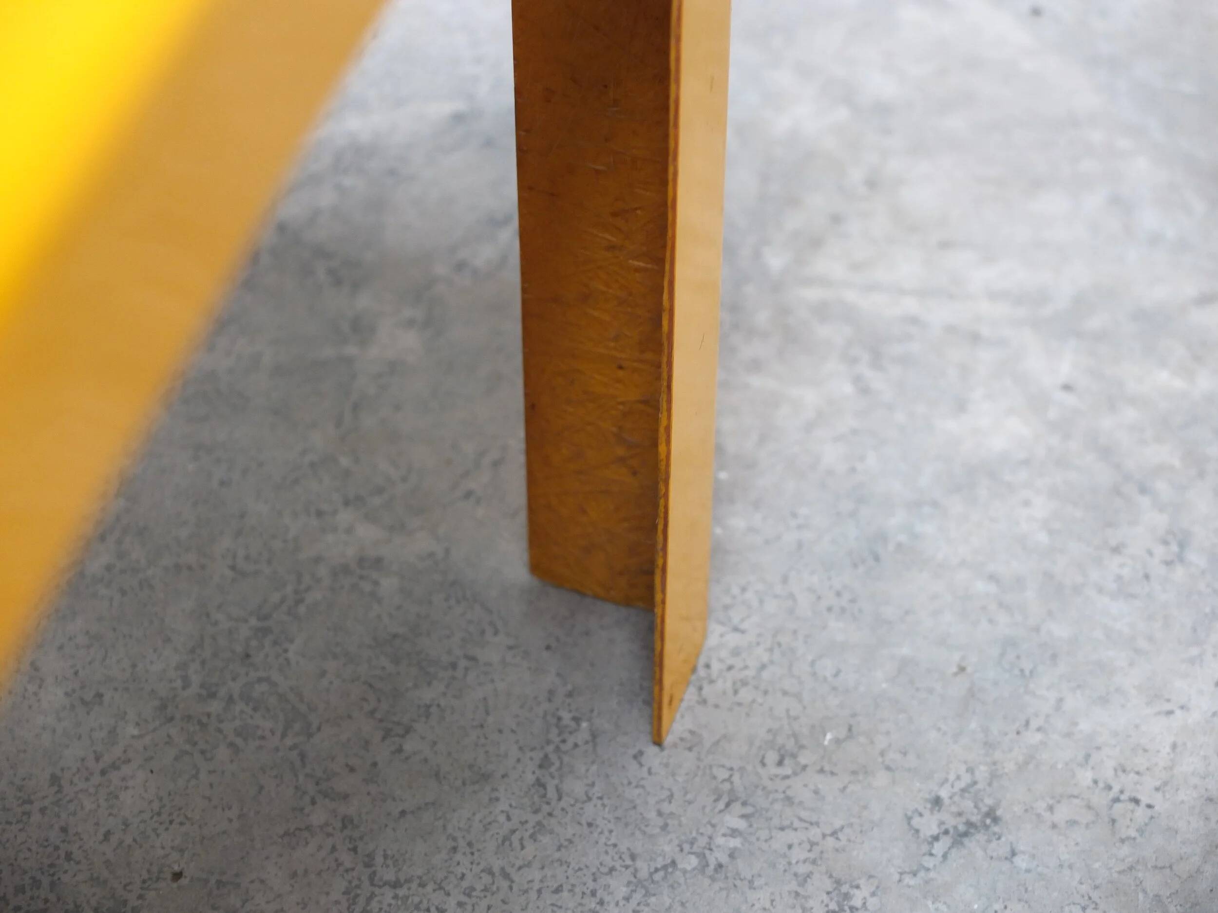 Pair of fiberglass side tables by Marc Berthier for Prisunic, 1970s