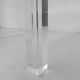 Vintage coffee table on perspex legs