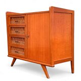 Vintage rattan sideboard