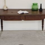1940s farmhouse table in solid oak