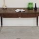 1940s farmhouse table in solid oak