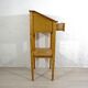 Antique fir wood high desk ca 1920s