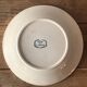 Set de 4 assiettes plates en faïence Marine