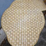 Vintage rattan lounge