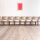 Set of 8 chairs #80 in teak by Niels O. Møller, JL Moller, Mid Century