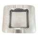 Cendrier vide poche vintage inox