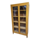 Vintage antique bookcase/curiosity cabinet/display case/shelves