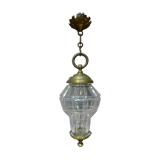 Lantern glass and bronze