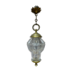 Lantern glass and bronze