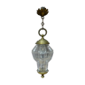 Lantern glass and bronze