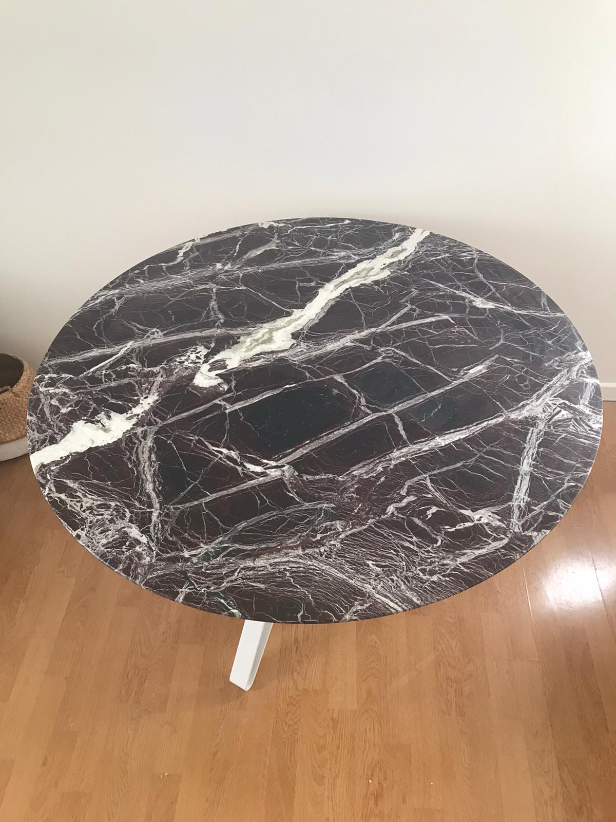 Marble dining table