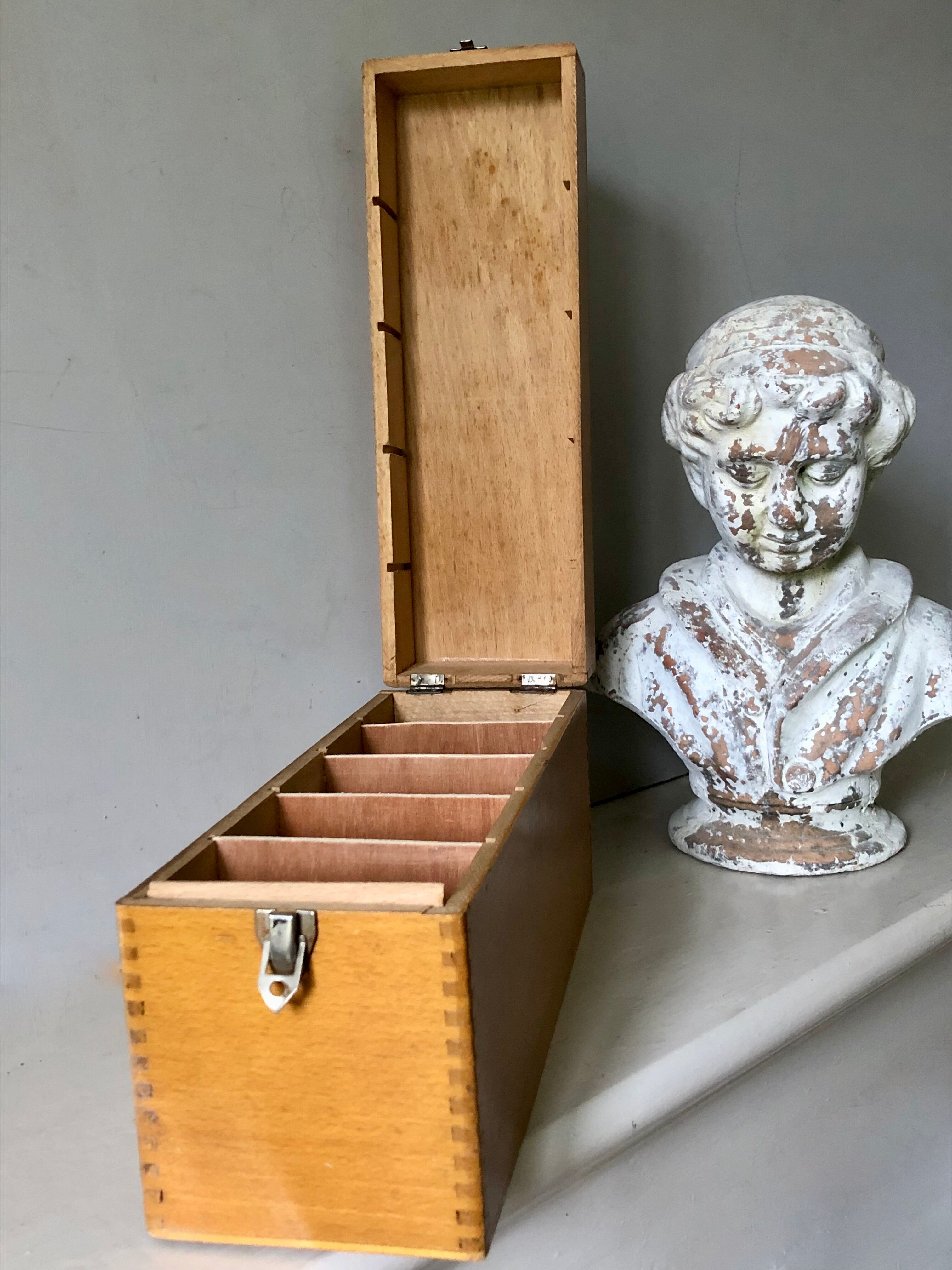 Old plug box, office accessory