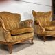 Paire de fauteuils baroque