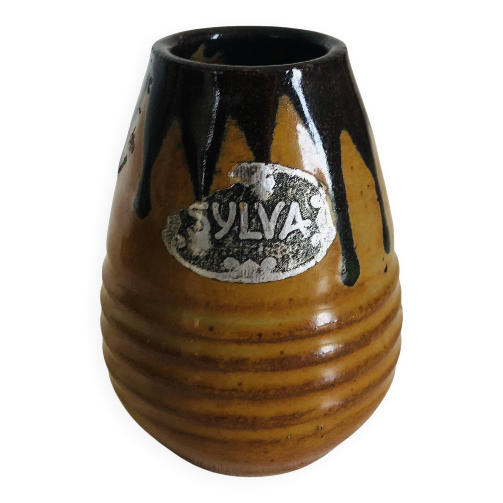 Vase soliflore en grès Sylva