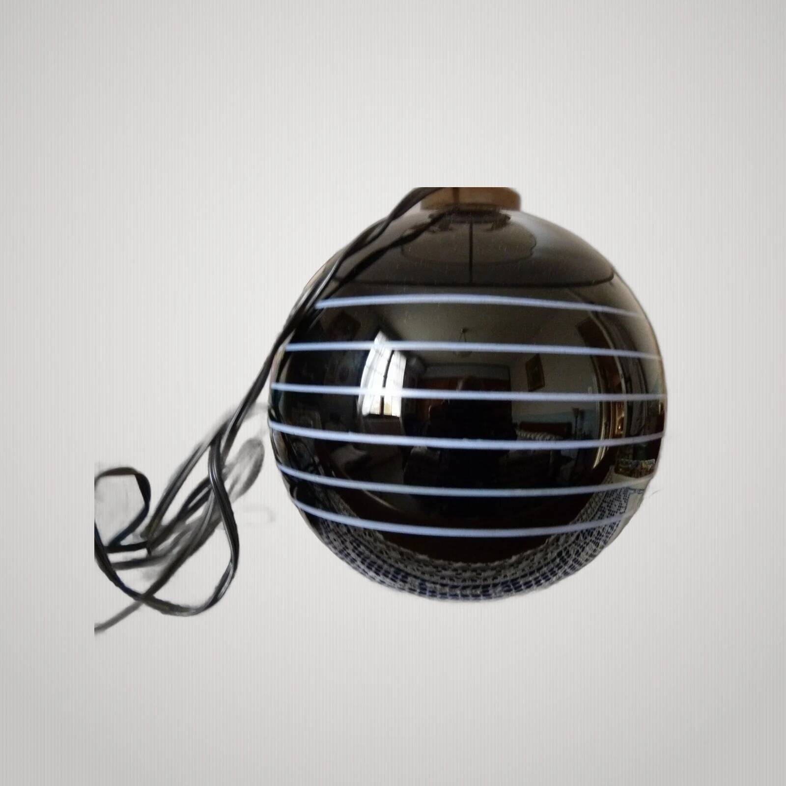 Jacques adnet - vintage art deco ball lamp - ø 20 cm