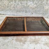 Vitrine de table d'exposition ancienne