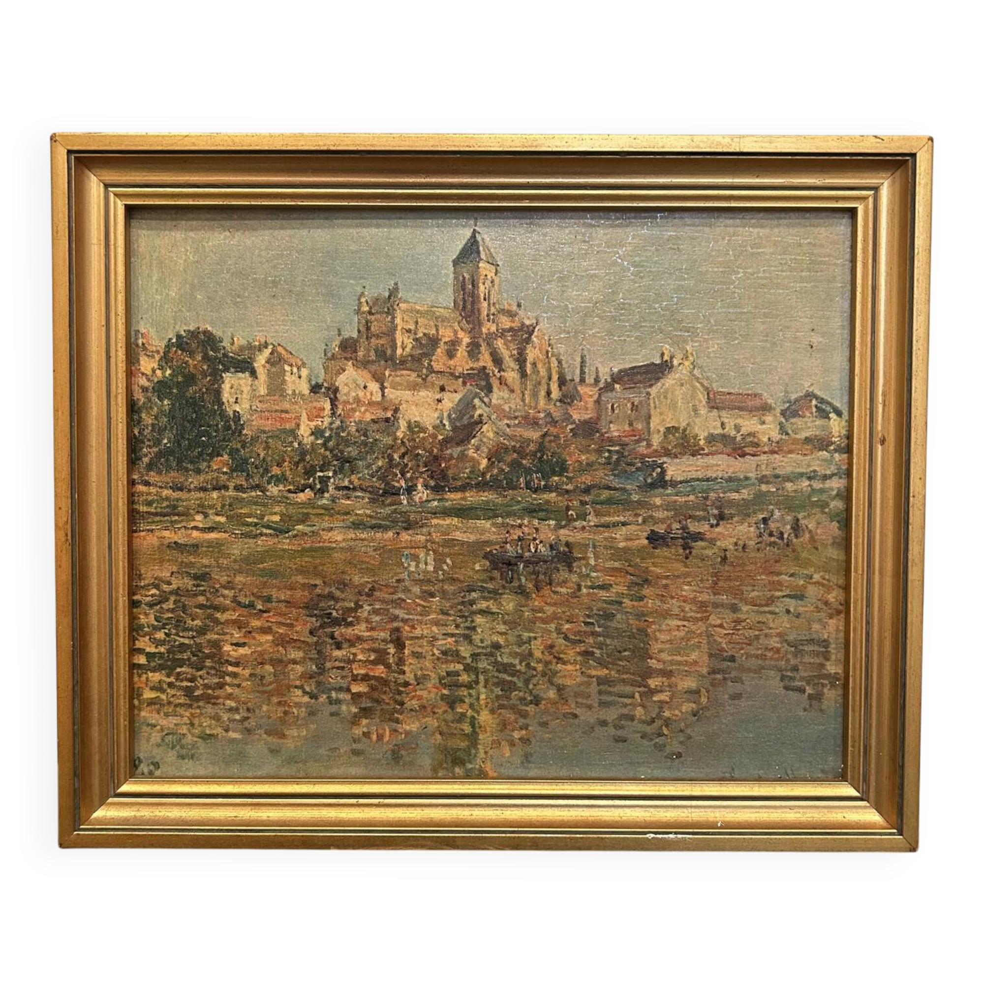 Reproduction Braun & Cie after Monet, Vétheuil (1880)
