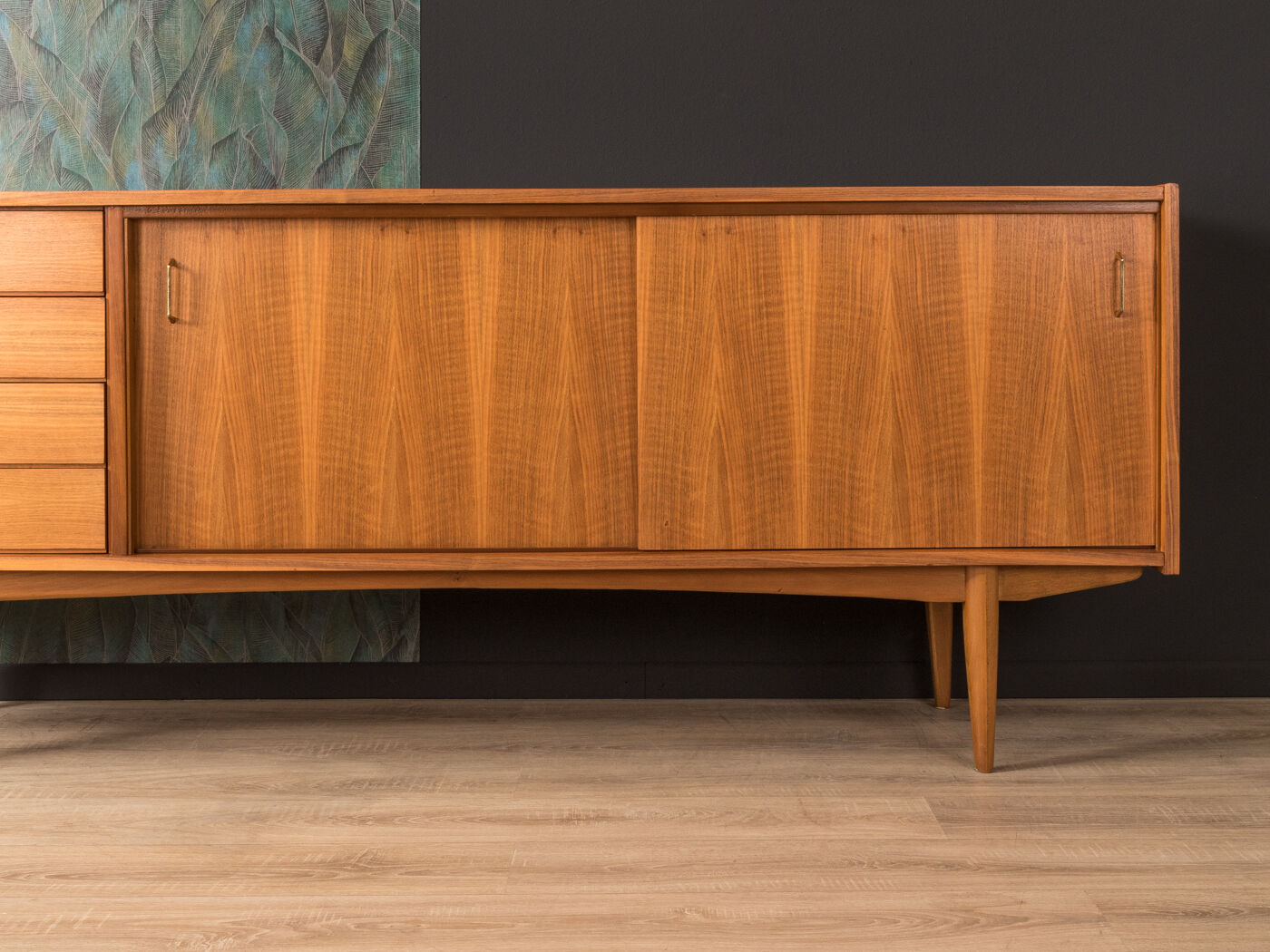 Walnut sideboard from the 1950s