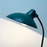 German green table lamp 6786 from the mid-century by Christian Dell for Kaiser Idell, 1960s.