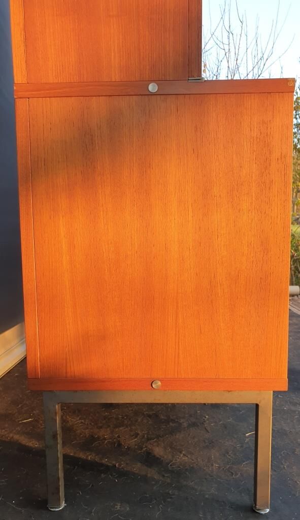 Modular teak furniture 1960 Arnaud design Louis Paolozzi