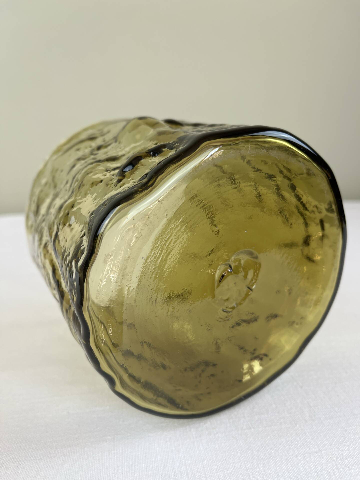 Vintage blown glass vase
