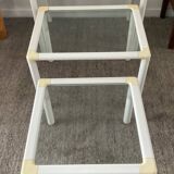 Trio of nesting tables from the 70s-80s