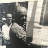 Photo print of an American event. Year 80