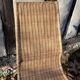 Vintage 1980 Ikea chair in rattan and aluminum