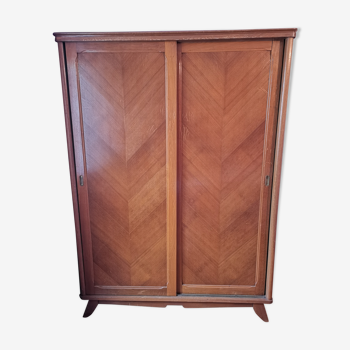 Armoire vintage pied compas