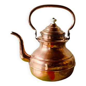 Old copper kettle - 4 liters