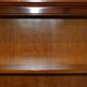 Open library Bradley Furniture made of yew wood with a cupboard base.