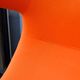 Havana Wing Chair in orange Divina fabric designed by Busk & Hertzog in 2013