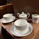 Limoges porcelain tête-à-tête by Raynaud