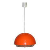 orange pendant light from the 70s