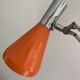 FASE lamp vintage 70s orange architect desk lamp space age design Very good