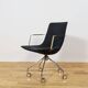 Mid-Century Conference Chairs "Comet" by Gunilla Allard for Lammhults, Sweden, 1990s, Set of 4