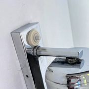 Bauhaus adjustable Chrome Wall Lamp, 1930s - Czechoslovakia