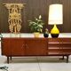 Large glazed ceramic art table lamp from Aro, West-Germany, 1960s