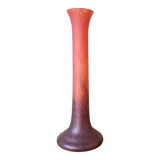 Vase pâte de verre art déco Nancy