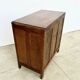 Small chest of drawers with 4 drawers — solid wood, Art Deco patterns, France 1950s